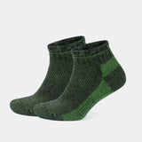 Alpaca Wool Thermal Full Terry Short Hiking Socks for Men & Women - Optic Effect