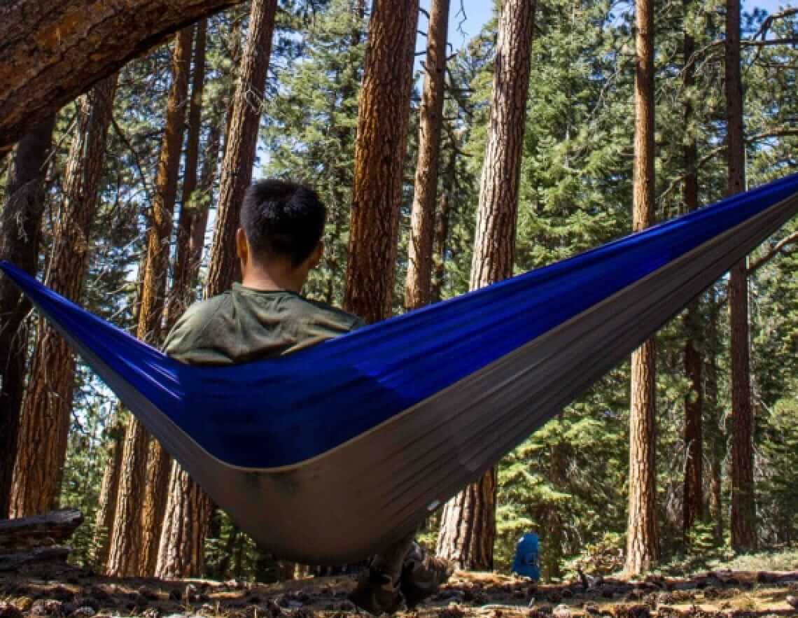 The Montem Fly Napple Chill Camping Hammock.