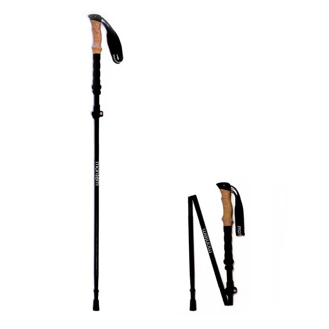 flintronic Collapsible Tri-fold Trekking Pole/Hiking Poles up to 54 inches  – Wetall