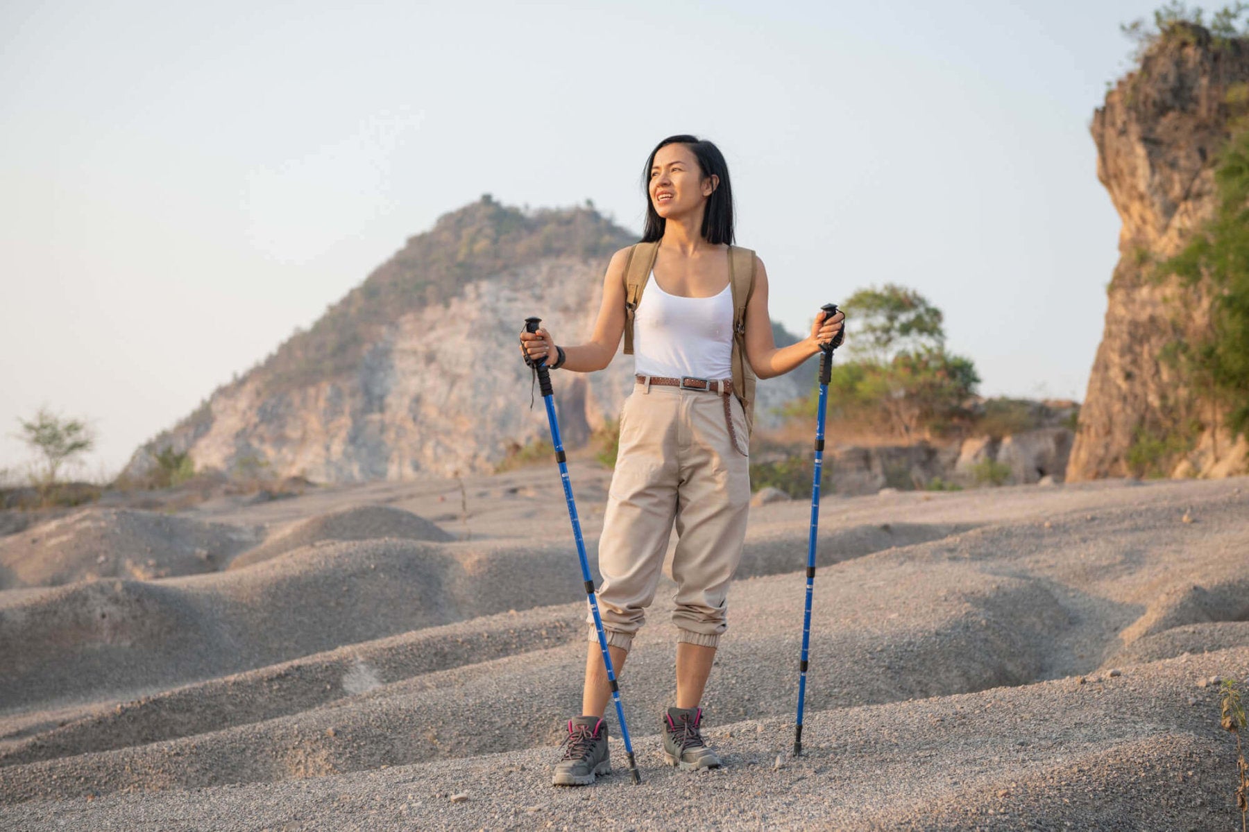 The HEALTH BENEFITS OF USING HIKING POLES