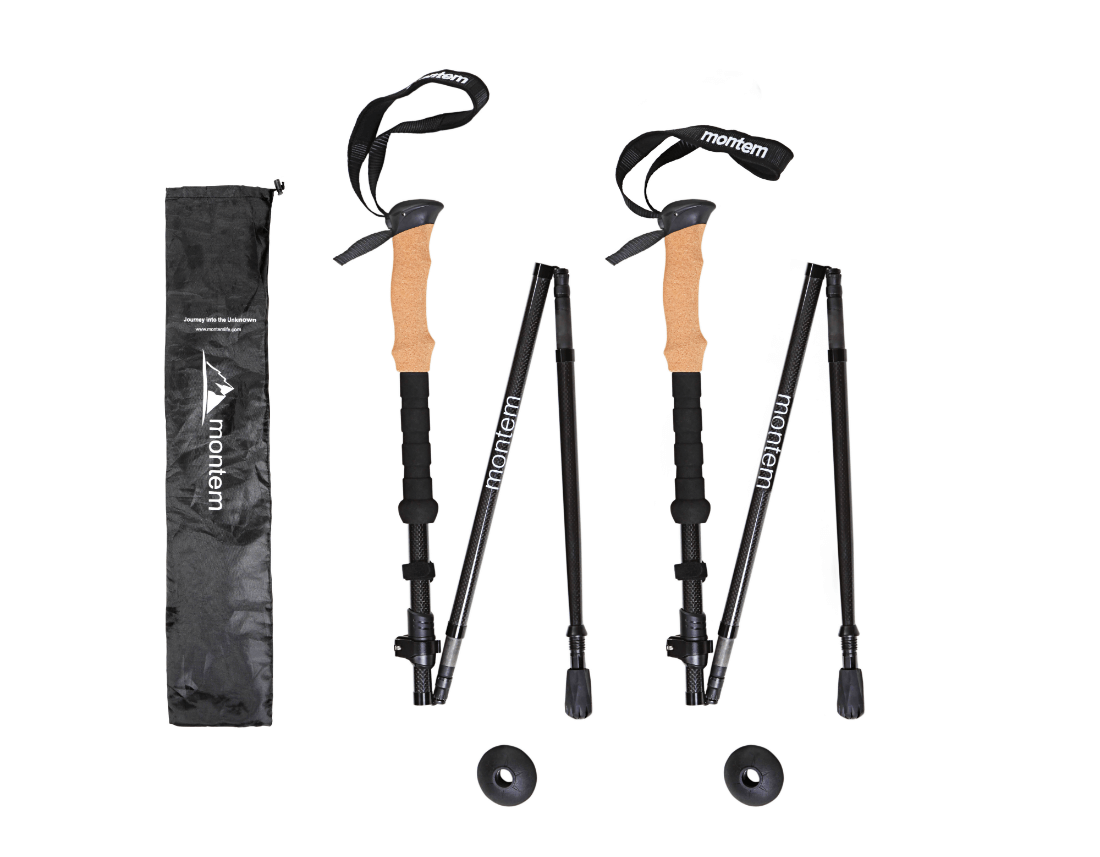 Collapsable hiking poles best sale